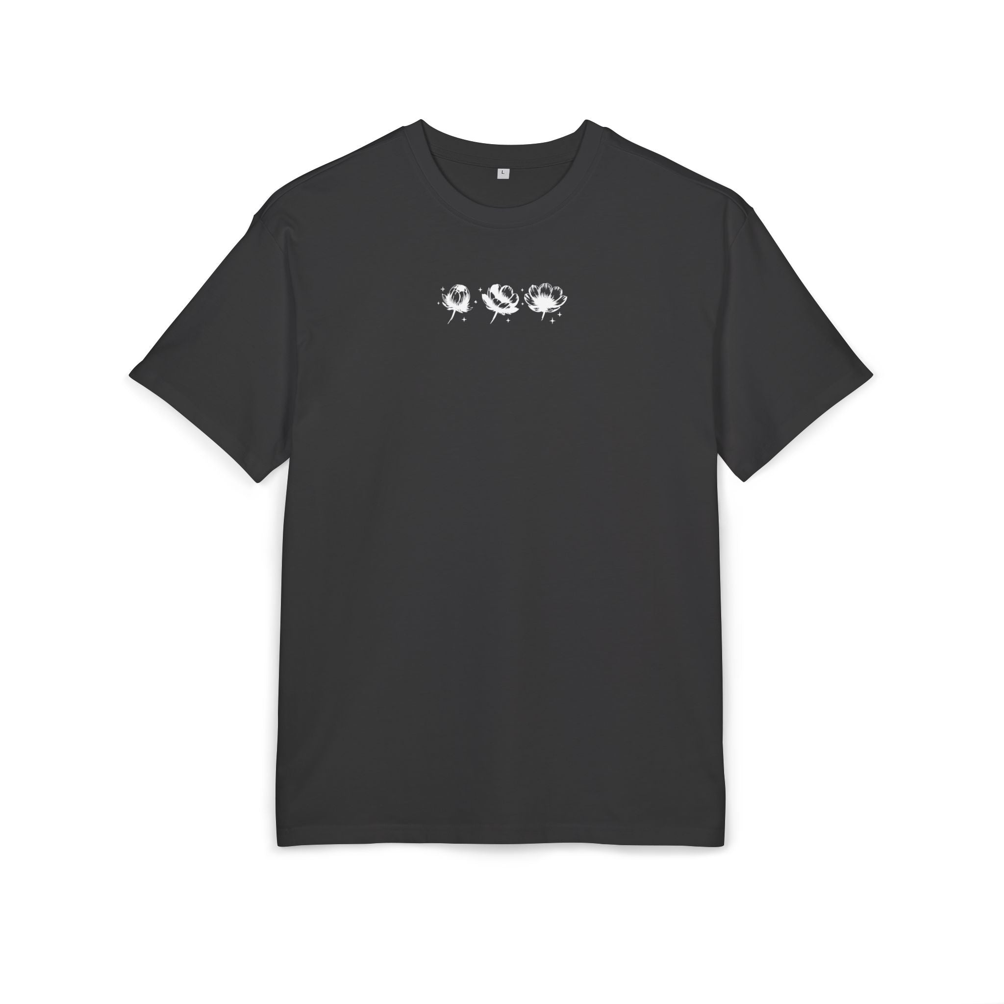 Donut Flower T-shirt — Floral Donut Graphic Oversized T-Shirt