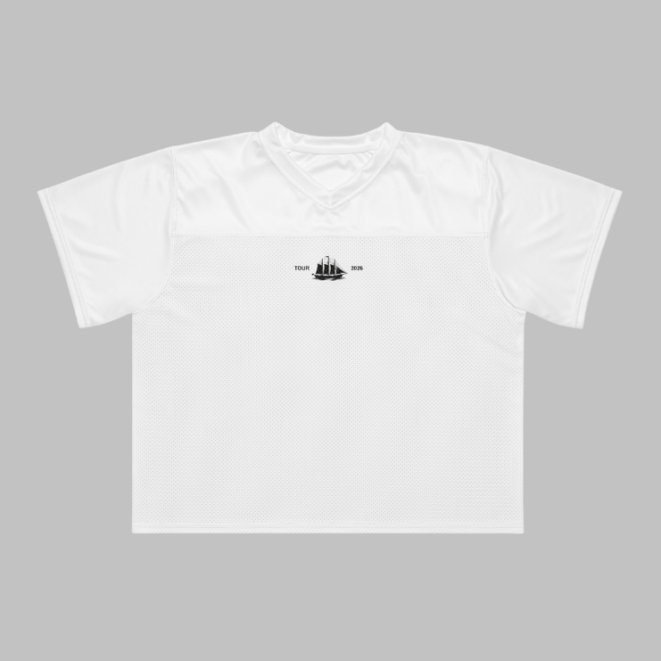 ARIRANG Boxy football jersey