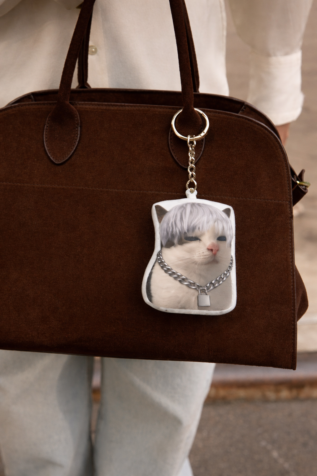 Suga Mini Plush Keychain