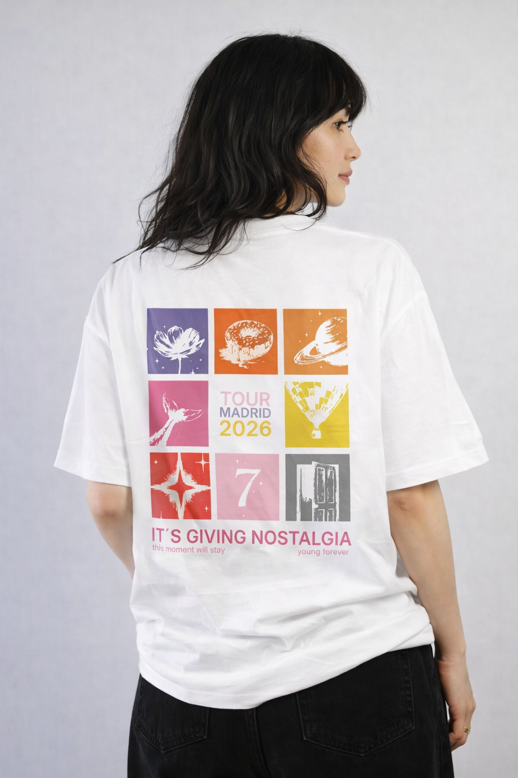 Be There Soon T-shirt Oversized — 'It's Giving Nostalgia'