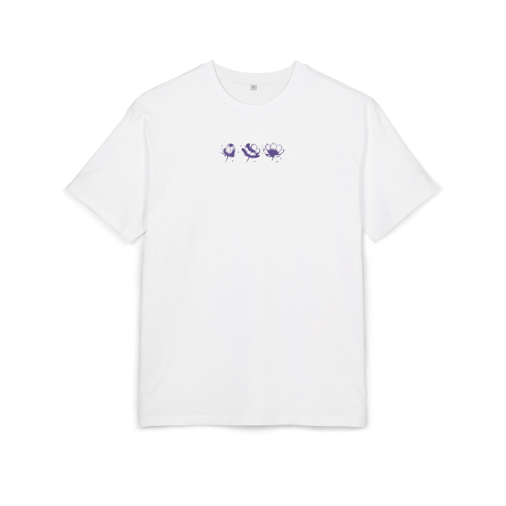 Donut Flower T-shirt — Floral Donut Graphic Oversized T-Shirt