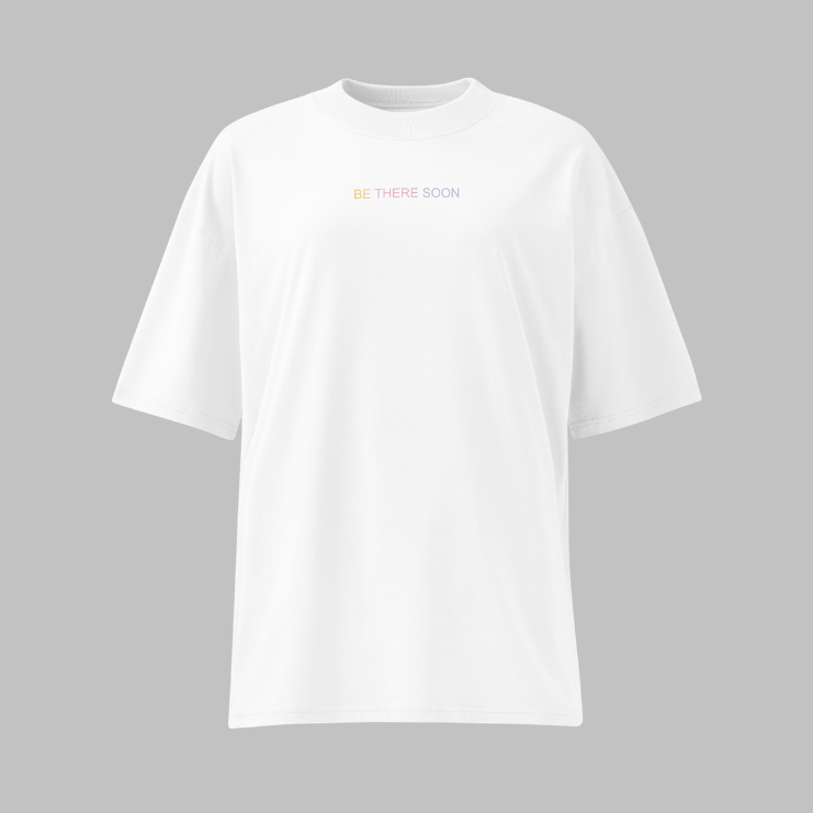 World Tour 26/27 | Unisex organic oversized high neck t-shirt