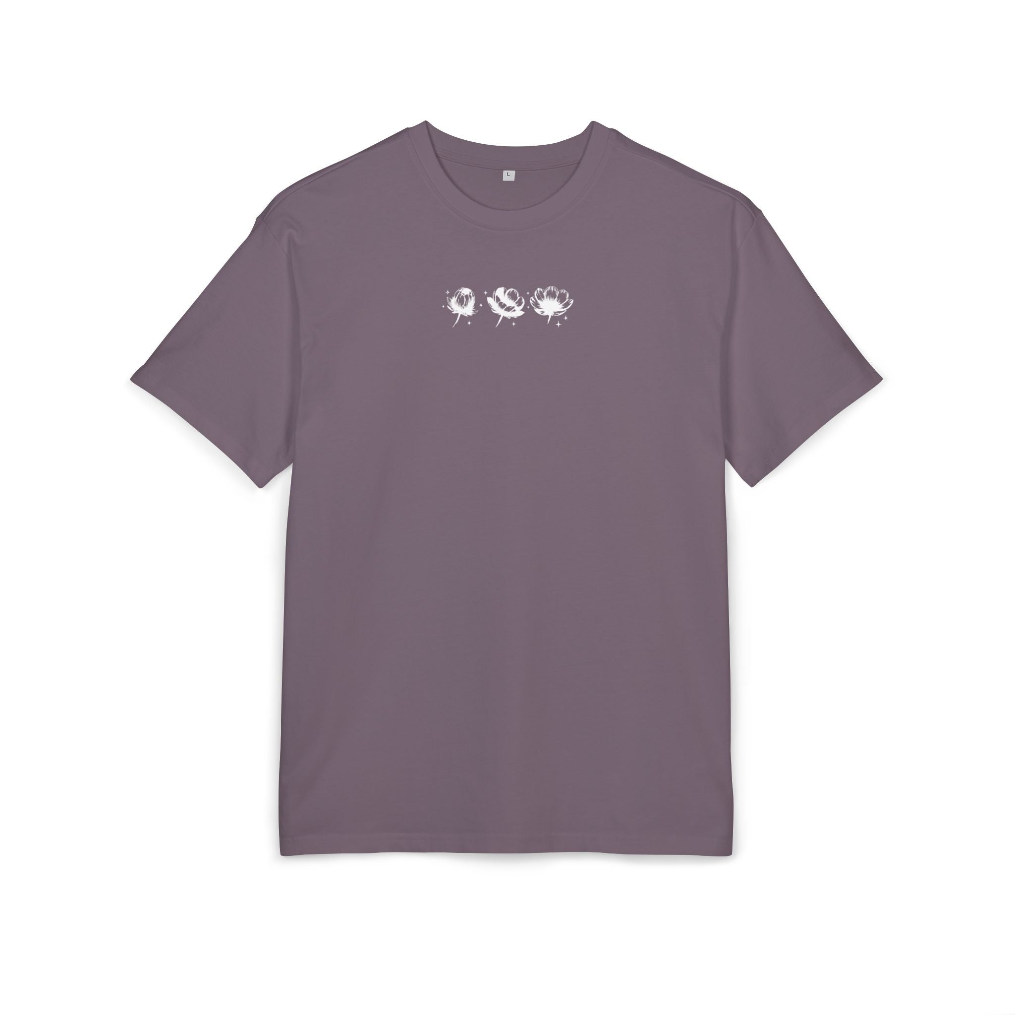 Donut Flower T-shirt — Floral Donut Graphic Oversized T-Shirt