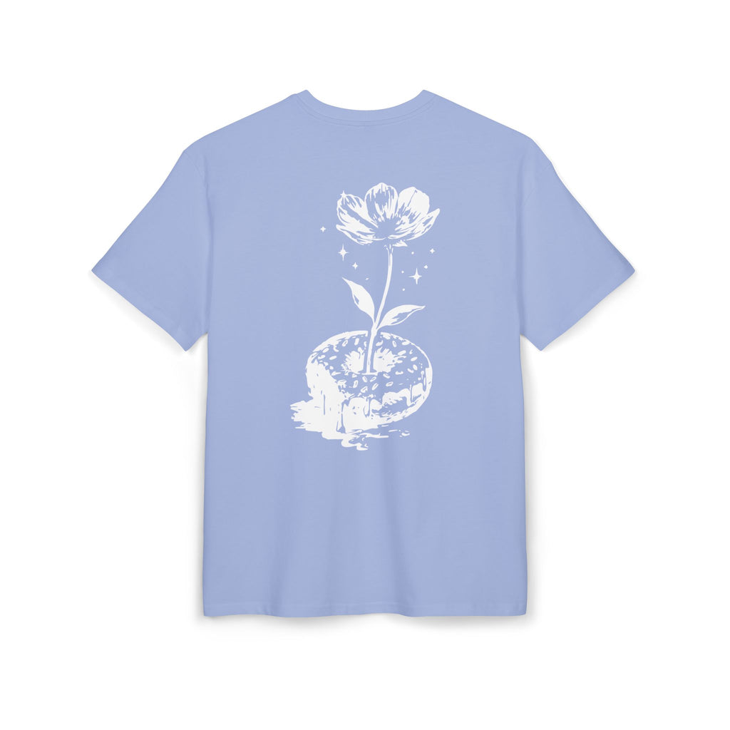 Donut Flower T-shirt — Floral Donut Graphic Oversized T-Shirt