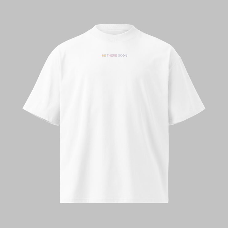 Tour Madrid 2026 | Unisex organic oversized high neck t-shirt