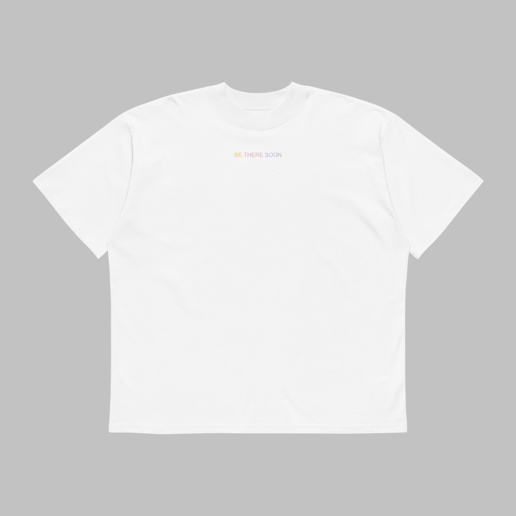 Tour Madrid 2026 | Unisex organic oversized high neck t-shirt